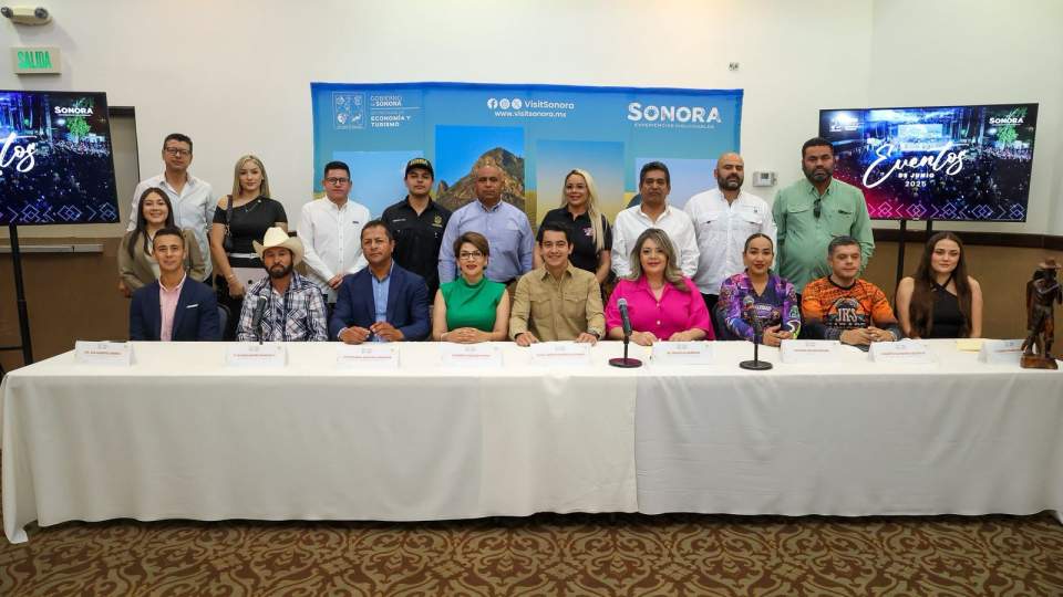 Invita Gobierno de Sonora a disfrutar de los eventos del estado en junio